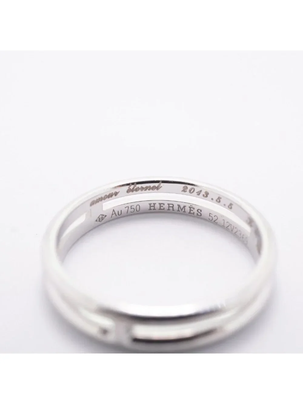 Hermes Ring Arianne 18k White Gold